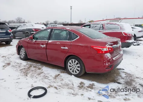 2016 Nissan Sentra Fe+ S/S/Sl/Sr/Sv z USA, uszkodzony, nr VIN 3N1AB7APXGL637240